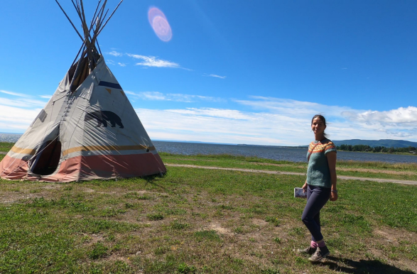 catherine lambert koizumi avec tipi