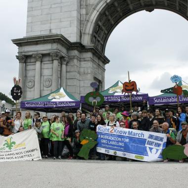 Le RQcOGM en solidarité à New-York