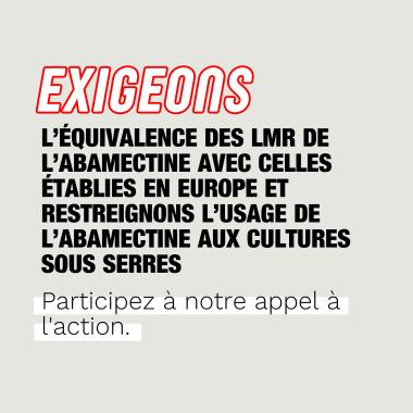 exigeons d'être protégé comme en Europe